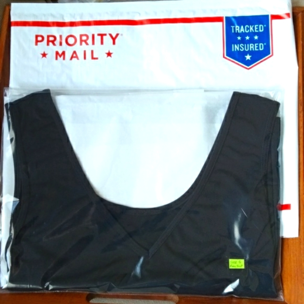 Full Slip Reversible 2-Way Tank Slip Black Sz S Excellent Condition - Picture 10 of 10